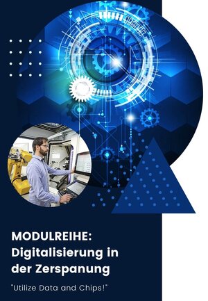 Cover: Folder Modulreihe Digitalisierung in der Zerspanung