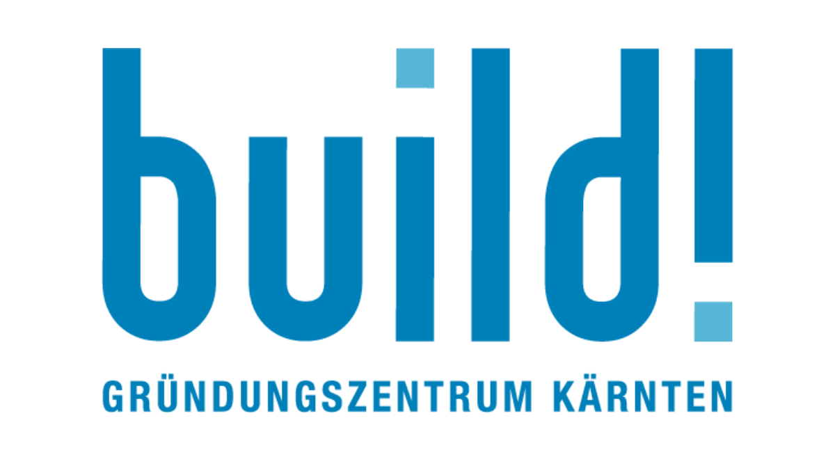 Logo: build! Gründungszentrum Kärnten